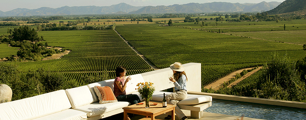 Casa Lapostolle vineyard, Colchagua Valley - Courtesy of Turismo Chile
